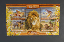 Charger l'image dans la galerie, 69 verschiedene Blöcke Wildtiere gestempelt