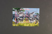 Charger l'image dans la galerie, 69 verschiedene Blöcke Wildtiere gestempelt