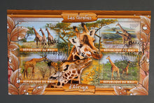 Charger l'image dans la galerie, 69 verschiedene Blöcke Wildtiere gestempelt