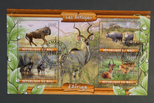 Charger l'image dans la galerie, 69 verschiedene Blöcke Wildtiere gestempelt