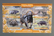 Charger l'image dans la galerie, 69 verschiedene Blöcke Wildtiere gestempelt