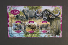 Charger l'image dans la galerie, 69 verschiedene Blöcke Wildtiere gestempelt