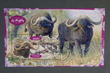 Charger l'image dans la galerie, 69 verschiedene Blöcke Wildtiere gestempelt