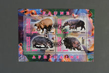 Charger l'image dans la galerie, 69 verschiedene Blöcke Wildtiere gestempelt
