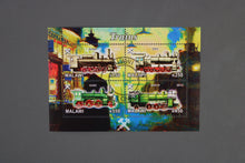 Charger l'image dans la galerie, 40 verschiedene Blöcke Eisenbahn gestemepelt