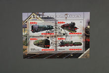 Charger l'image dans la galerie, 40 verschiedene Blöcke Eisenbahn gestemepelt