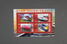 Charger l'image dans la galerie, 40 verschiedene Blöcke Eisenbahn gestemepelt