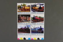 Charger l'image dans la galerie, 40 verschiedene Blöcke Eisenbahn gestemepelt