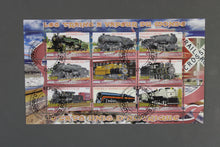 Charger l'image dans la galerie, 40 verschiedene Blöcke Eisenbahn gestemepelt