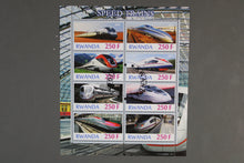 Charger l'image dans la galerie, 40 verschiedene Blöcke Eisenbahn gestemepelt