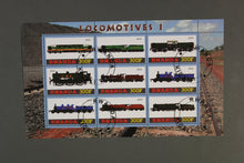 Charger l'image dans la galerie, 40 verschiedene Blöcke Eisenbahn gestemepelt