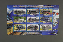 Charger l'image dans la galerie, 40 verschiedene Blöcke Eisenbahn gestemepelt