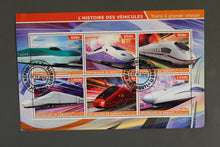 Charger l'image dans la galerie, 40 verschiedene Blöcke Eisenbahn gestemepelt