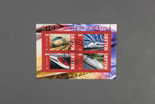 Charger l'image dans la galerie, 40 verschiedene Blöcke Eisenbahn gestemepelt