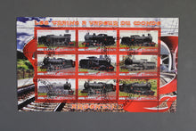 Charger l'image dans la galerie, 40 verschiedene Blöcke Eisenbahn gestemepelt