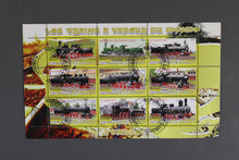 Charger l'image dans la galerie, 40 verschiedene Blöcke Eisenbahn gestemepelt