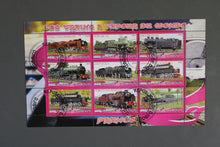 Charger l'image dans la galerie, 40 verschiedene Blöcke Eisenbahn gestemepelt