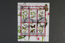 Charger l'image dans la galerie, 79 verschiedene Blöcke Schmetterlinge gestempelt