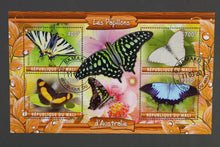 Charger l'image dans la galerie, 79 verschiedene Blöcke Schmetterlinge gestempelt