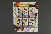 Charger l'image dans la galerie, 79 verschiedene Blöcke Schmetterlinge gestempelt