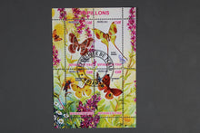 Charger l'image dans la galerie, 79 verschiedene Blöcke Schmetterlinge gestempelt