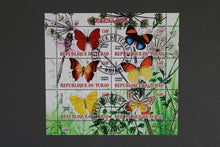 Charger l'image dans la galerie, 79 verschiedene Blöcke Schmetterlinge gestempelt