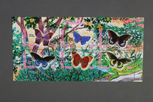 Charger l'image dans la galerie, 79 verschiedene Blöcke Schmetterlinge gestempelt