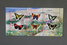 Charger l'image dans la galerie, 79 verschiedene Blöcke Schmetterlinge gestempelt