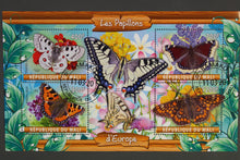 Charger l'image dans la galerie, 79 verschiedene Blöcke Schmetterlinge gestempelt
