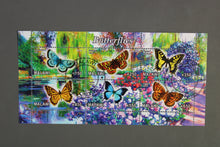 Charger l'image dans la galerie, 79 verschiedene Blöcke Schmetterlinge gestempelt