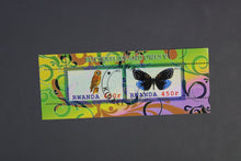 Charger l'image dans la galerie, 79 verschiedene Blöcke Schmetterlinge gestempelt