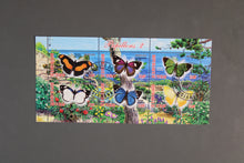 Charger l'image dans la galerie, 79 verschiedene Blöcke Schmetterlinge gestempelt