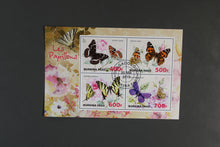 Charger l'image dans la galerie, 79 verschiedene Blöcke Schmetterlinge gestempelt