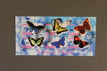 Charger l'image dans la galerie, 79 verschiedene Blöcke Schmetterlinge gestempelt
