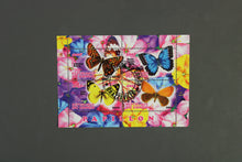 Charger l'image dans la galerie, 79 verschiedene Blöcke Schmetterlinge gestempelt