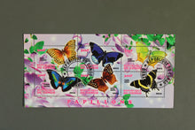 Charger l'image dans la galerie, 79 verschiedene Blöcke Schmetterlinge gestempelt