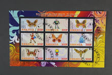 Charger l'image dans la galerie, 79 verschiedene Blöcke Schmetterlinge gestempelt