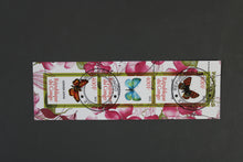 Charger l'image dans la galerie, 79 verschiedene Blöcke Schmetterlinge gestempelt