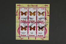 Charger l'image dans la galerie, 79 verschiedene Blöcke Schmetterlinge gestempelt