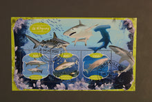 Cargar imagen en el visor de la galería, 42 verschiedene Blöcke Meeresfauna gestempelt