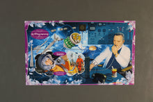 Carica l'immagine nel visualizzatore di Gallery, 36 verschiedene Blöcke Weltraum gestempelt